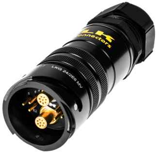 Gibabit connectors