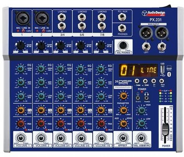 Mixer PX.231 e PX.431