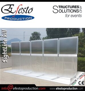 Aluminium Crowd barrier with Finges Save systems!