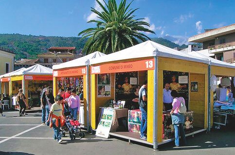 Stand modulare e gazebo